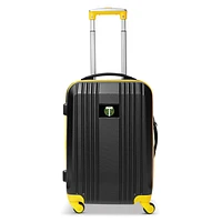 MOJO Portland Timbers Hardcase Carry On Two-Toned Spinner Luggage