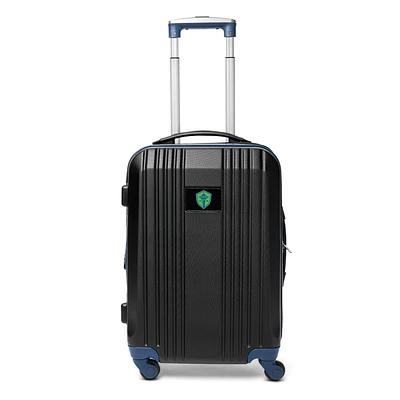 MOJO Seattle Sounders FC Hardcase Carry On Two-Toned Spinner Luggage