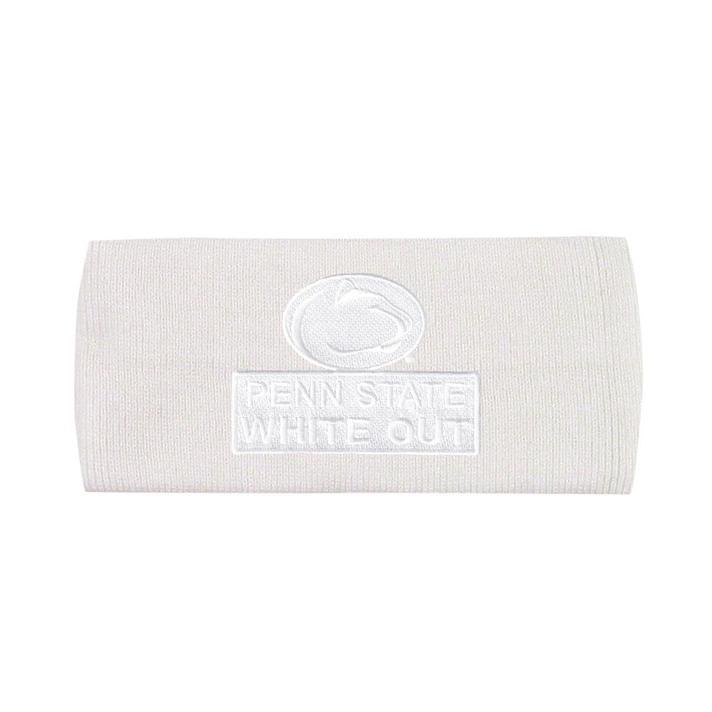 Unisex Penn State Nittany Lions White Out Polar Head Band