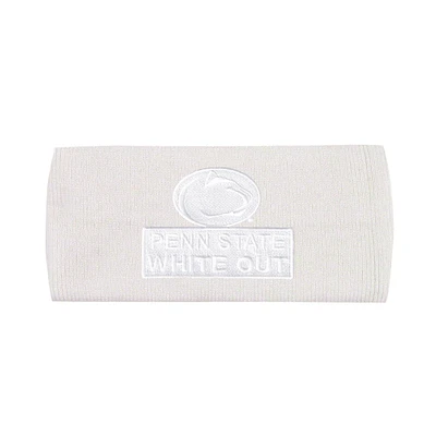 Unisex Penn State Nittany Lions White Out Polar Head Band