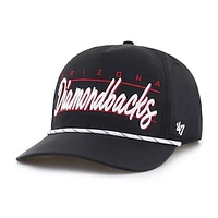 Men's '47  Black Arizona Diamondbacks Condor Hitch Adjustable Hat