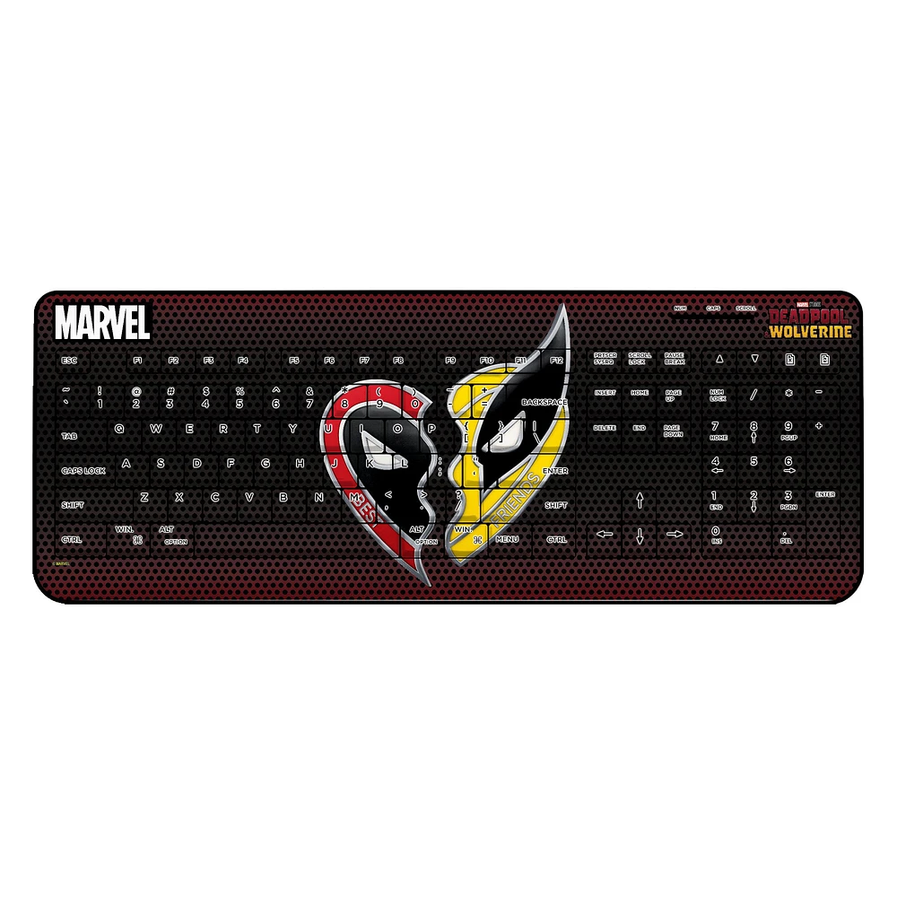 Keyscaper Deadpool & Wolverine Wireless Keyboard