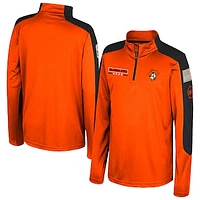 Youth Colosseum  Orange Oklahoma State Cowboys OHT Military Appreciation Cyclone Quarter-Zip Windshirt