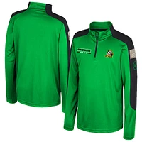 Youth Colosseum  Green Oregon Ducks OHT Military Appreciation Cyclone Quarter-Zip Windshirt