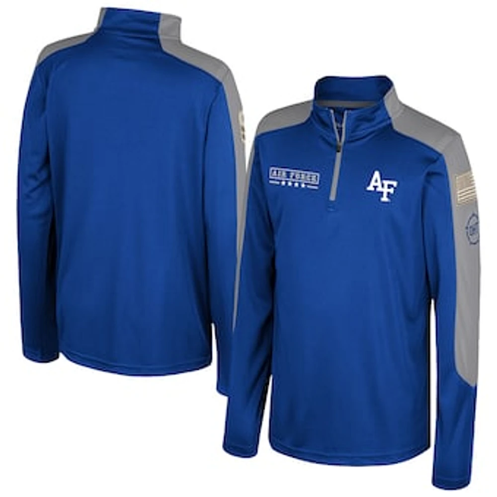 Youth Colosseum  Royal Air Force Falcons OHT Military Appreciation Cyclone Quarter-Zip Windshirt