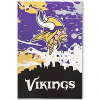 Minnesota Vikings 15" x 23" City Skyline Canvas Wall Art