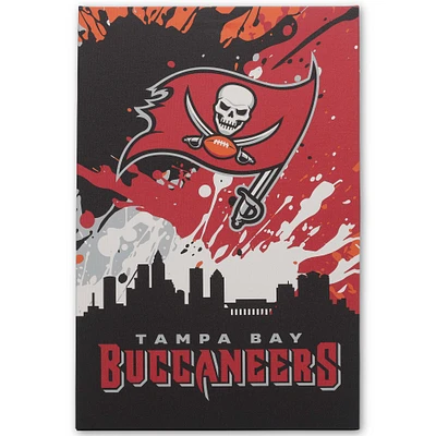 Tampa Bay Buccaneers 15" x 23" City Skyline Canvas Wall Art