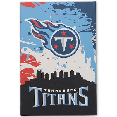 Tennessee Titans 15" x 23" City Skyline Canvas Wall Art