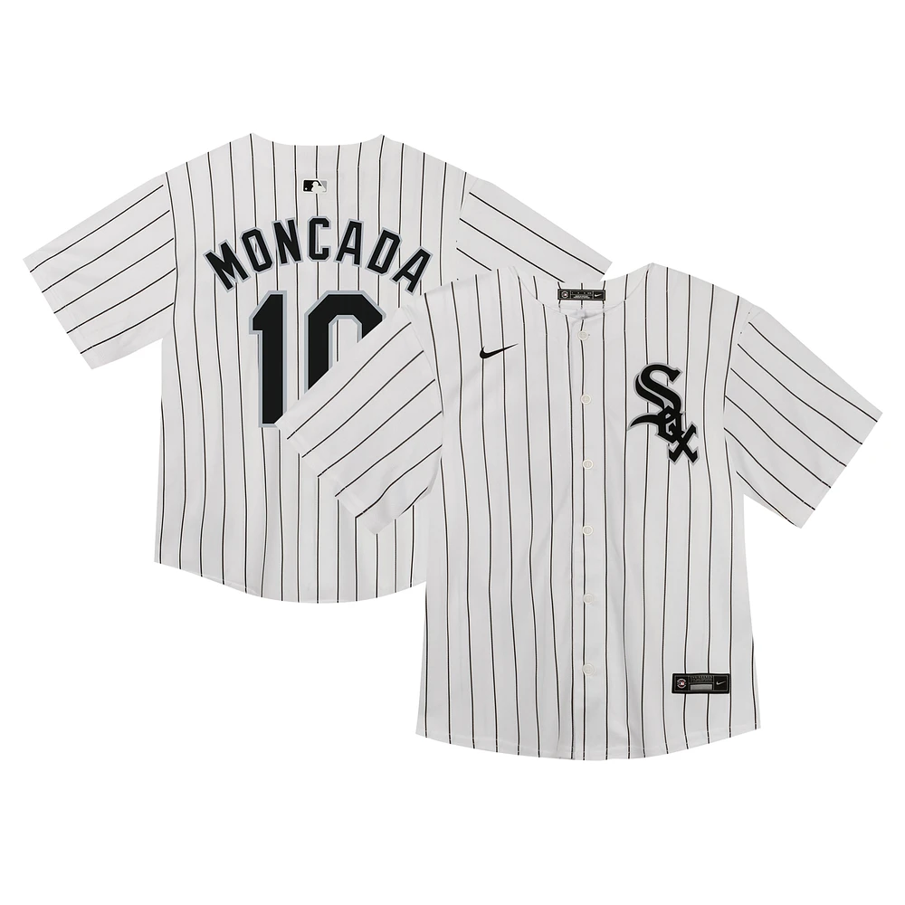 Toddler Nike Yoan Moncada White Chicago Sox Home Game Jersey