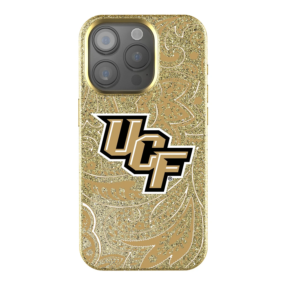 Keyscaper UCF Knights Paisley Bling iPhone Case