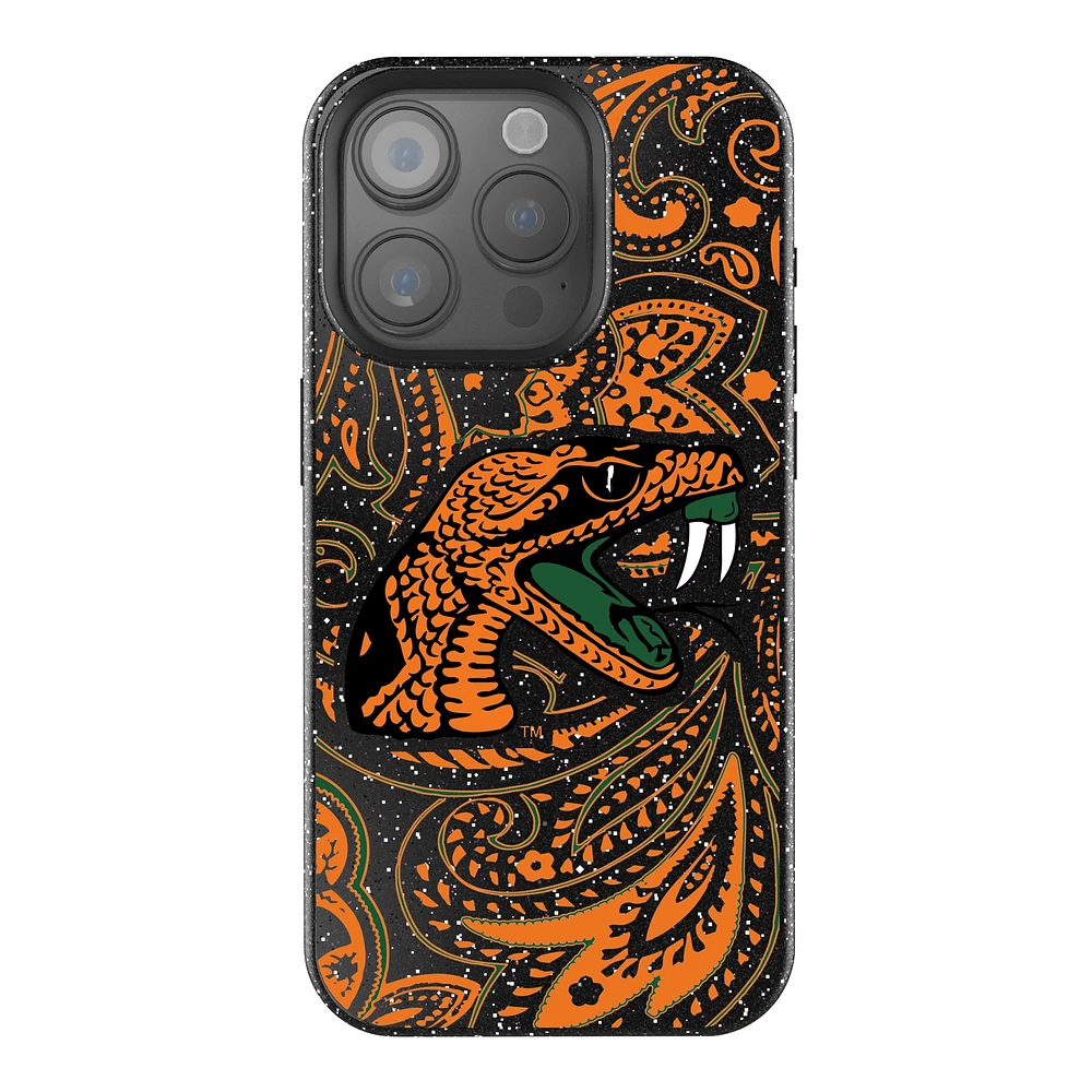 Keyscaper Florida A&M Rattlers Paisley Bling iPhone Case
