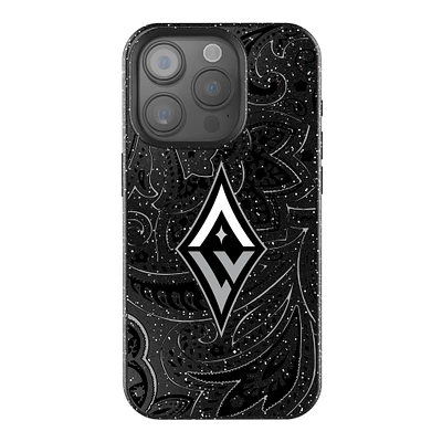 Keyscaper Las Vegas Aces Paisley Bling iPhone Case