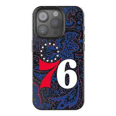 Keyscaper Philadelphia 76ers Paisley Bling iPhone Case