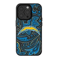 Keyscaper Los Angeles Chargers Paisley iPhone Magnetic Bump Case