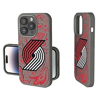 Portland Trail Blazers Paisley iPhone Soft Touch Case