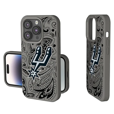 San Antonio Spurs Paisley iPhone Soft Touch Case