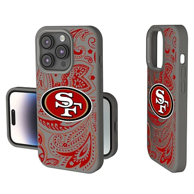 San Francisco 49ers Paisley iPhone Soft Touch Case