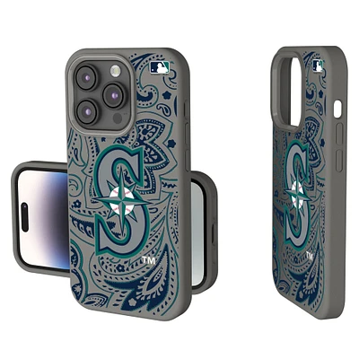 Seattle Mariners Paisley iPhone Soft Touch Case