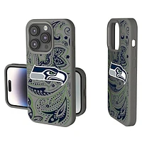 Seattle Seahawks Paisley iPhone Soft Touch Case