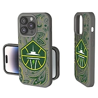 Seattle Storm Paisley iPhone Soft Touch Case