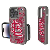 St. Louis Cardinals Paisley iPhone Soft Touch Case