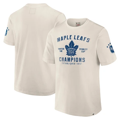 Men's Fanatics White Toronto Maple Leafs Decades Collection Timeless T-Shirt