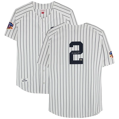 Derek Jeter New York Yankees Autographed White Mitchell & Ness 1997 Authentic Jersey