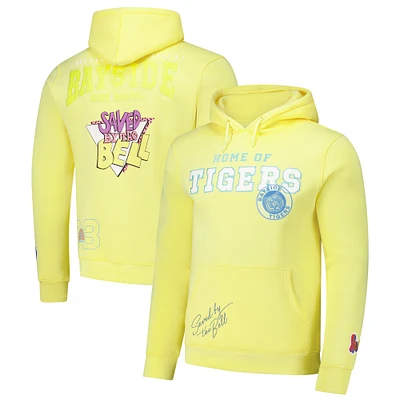 Men's Freeze Max Yellow Saved by the Bell Tigers Pullover Hoodie
