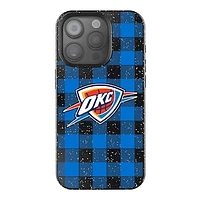 Keyscaper Oklahoma City Thunder Plaid Bling iPhone Case
