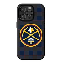 Keyscaper Denver Nuggets Plaid Magnetic Bump iPhone Case