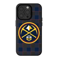 Keyscaper Denver Nuggets Plaid Magnetic Bump iPhone Case