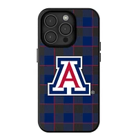 Keyscaper Arizona Wildcats Plaid Magnetic Bump iPhone Case