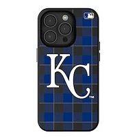 Keyscaper Kansas City Royals Plaid Magnetic Bump iPhone Case