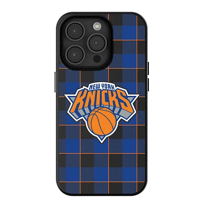 Keyscaper New York Knicks Plaid Magnetic Bump iPhone Case