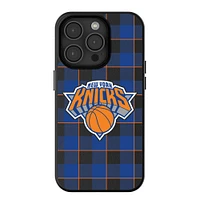 Keyscaper New York Knicks Plaid Magnetic Bump iPhone Case