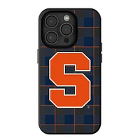 Keyscaper Syracuse Orange Plaid Magnetic Bump iPhone Case