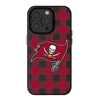 Keyscaper Tampa Bay Buccaneers Plaid Magnetic Bump iPhone Case