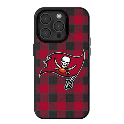 Keyscaper Tampa Bay Buccaneers Plaid Magnetic Bump iPhone Case