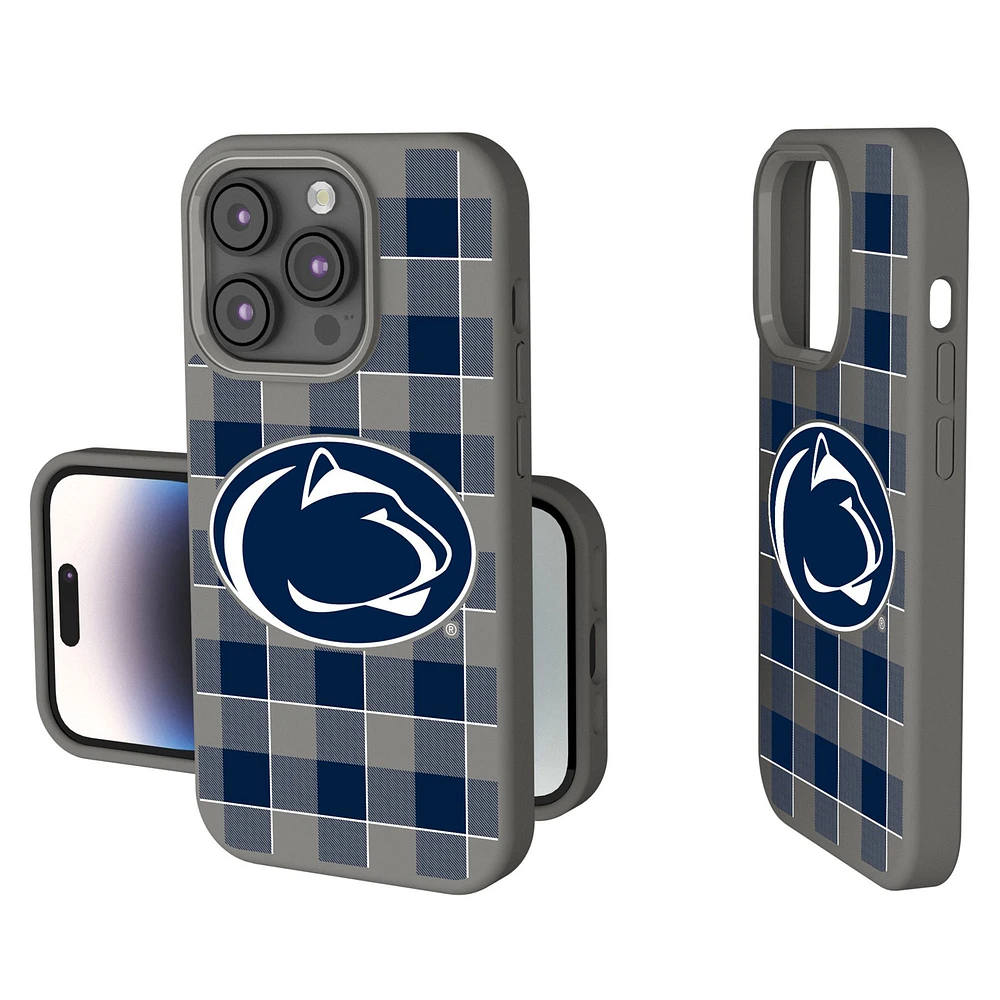 Keyscaper Penn State Nittany Lions Plaid Soft Touch iPhone Case