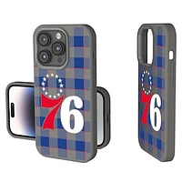 Keyscaper Philadelphia 76ers Plaid Soft Touch iPhone Case