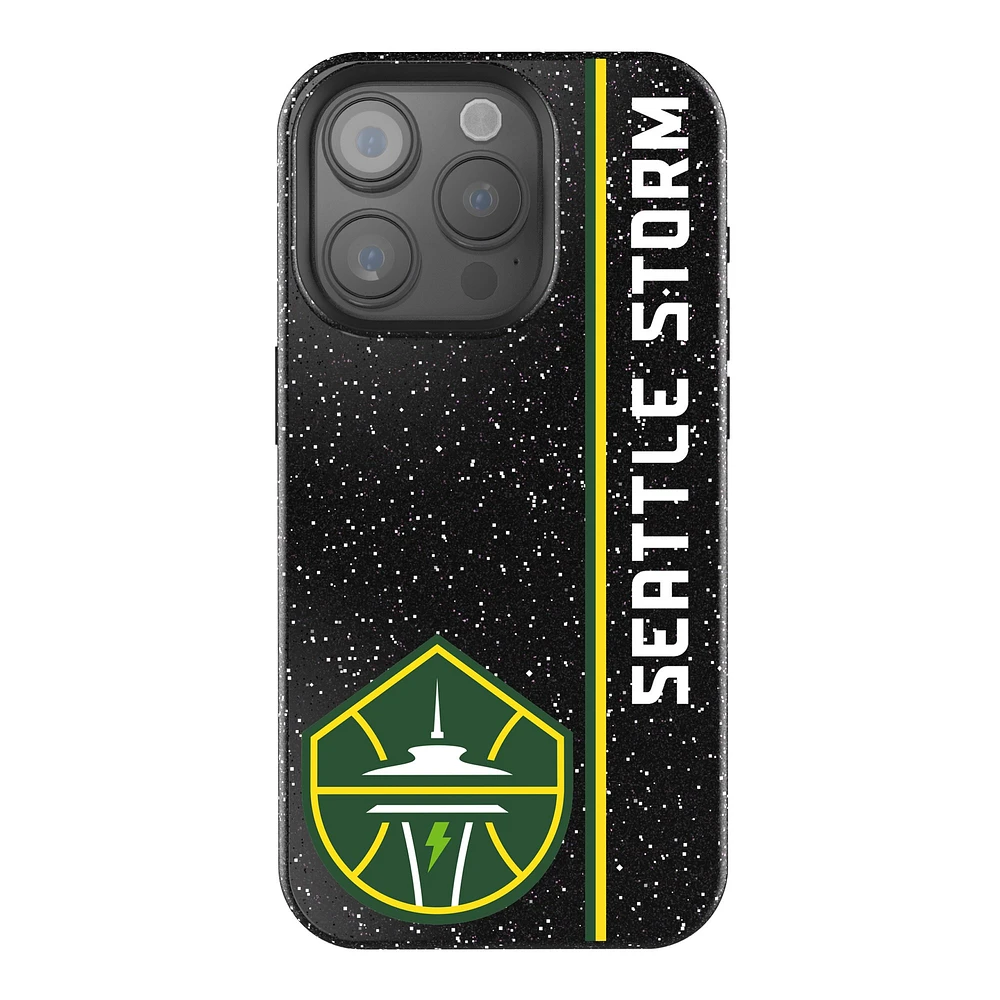 Keyscaper Seattle Storm Sidebar Black Bling iPhone Case