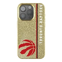 Keyscaper Toronto Raptors Sidebar Gold Bling iPhone Case