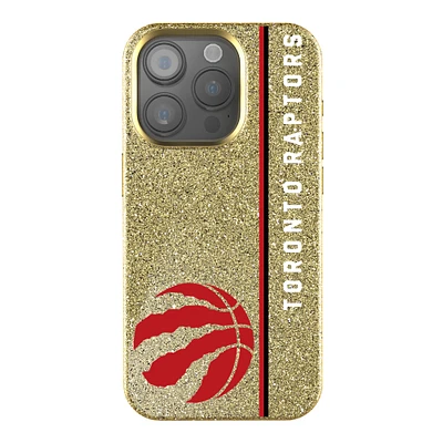 Keyscaper Toronto Raptors Sidebar Gold Bling iPhone Case