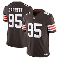 Men's Nike Myles Garrett Brown Cleveland Browns Team Vapor F.U.S.E. Limited Jersey