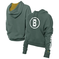 Women's New Era  Green Boston Red Sox 2025 City Connect Pullover Hoodie