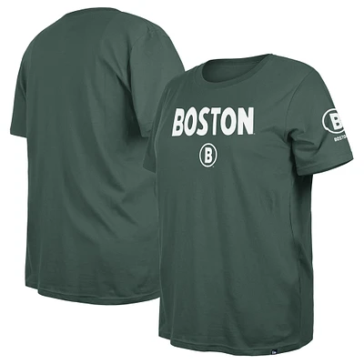 Women's New Era  Green Boston Red Sox 2025 City Connect Plus T-Shirt