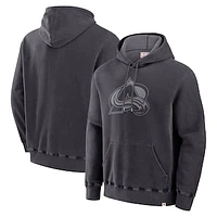 Men's Fanatics Black Colorado Avalanche Made Canada Pullover Hoodie