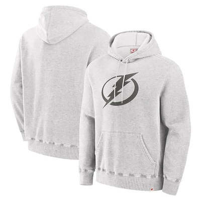 Men's Fanatics Cream Tampa Bay Lightning Made Canada Pullover Hoodie