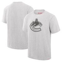 Men's Fanatics Cream Vancouver Canucks Made Canada T-Shirt