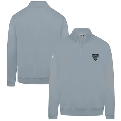 Men's Levelwear Gray Arizona Diamondbacks Murray Nightfall Quarter-Zip Top